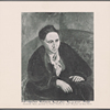 Gertrude Stein, painted by Pablo Picasso in 1906. Bequest of Miss Stein.