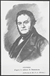Stendahl d'après le tableau de Södermark (collection de M.P.--A. Chéramy.)