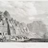 Vue générale prise du nord-est (Petra).
