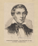 Alexander Stephens, vice-president of the Southern Confederation.
