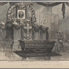 The remains of the late Governor Stephens lying in state