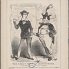 The great show at Montgomery. Doorkeeper Stephens to young Palmetto. Door-Keeper:--Very sorry, Mr. Palmetto, that all the front seats are taken, but we have a nice back seat reserved for you, sir!