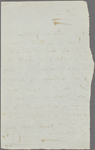 Autograph letter unsigned to Lord Byron, ? February 1820