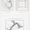 Relevé topographique de Ras Mohammed; Relevé topographique de Ouadi  Hebran;  Plan de la forteresse de Tor.