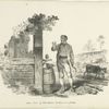 Farmer enjoying a refreshment.