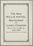 The New Mills Hotel Restaurant and Lunch Counter