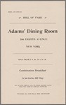 Adams' Dining Room