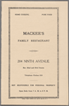 Mackee's