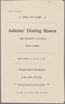 Adams' Dining Room