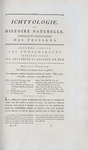 Ichtylogie, ou Histoire naturelle