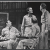 Hy Anzell, Peter Fonda and unidentified in the stage production Blood, Sweat and Stanley Poole