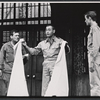 Eugène Roche, Darren McGavin and Peter Fonda in the stage production Blood, Sweat and Stanley Poole