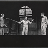 John McMartin, Darren McGavin and Peter Fonda in the stage production Blood, Sweat and Stanley Poole