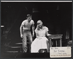 Burt Brinkerhoff and Carol Lynley in the stage production Blue Denim