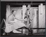 Mark Allen and Jack Warden in the stage production The Body Beautiful