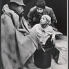 Paul Benjamin, Zakes Mokae, and Ruby Dee in the stage production Boesman and Lena