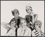 Julie Andrews [center] and unidentified others in the Broadway production of The Boy Friend 