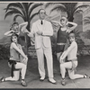 Eric Berry [center], Ann Wakefield [left], Millicent Martin [right] and unidentified others in the tour of The Boy Friend
