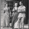 Karen Morrow, Danny Carroll and unidentified [left] in the stage production The Boys from Syracuse
