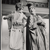 Cathryn Damon and unidentified in the stage production The Boys from Syracuse