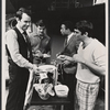 Laurence Luckinbill, Keith Prentice, Reuben Greene, and Cliff Gorman in the stage production The Boys in the Band