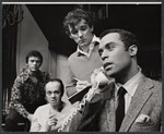 Christopher Bernau, Matthew Tobin, Eric James and Harold Scott in the replacement cast of The Boys in the Band