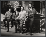 Eric James, Harold Scott, Matthew Tobin and Christopher Bernau in the replacement cast of The Boys in the Band