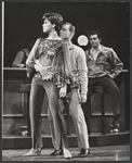 Mary Tyler Moore and dancers in the stage production Breakfast At Tiffany's