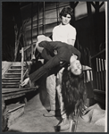 Everett McGill and Tisa Chang in the stage production Brothers