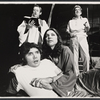 Everett McGill, Elaine Sulka, James J. Mapes and unidentified in the stage production Brothers