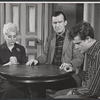 Estelle Ritchie, Crahan Denton, and Lou Antonio in the stage production The Buffalo Skinner