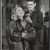 Replacement actors Barbara Baxley and Dick York in the stage production Bus Stop