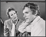 Eileen Heckart and Keir Dullea in publicity for the stage production Butterflies Are Free