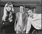 Blythe Danner, Eileen Heckart and Keir Dullea in publicity for the stage production Butterflies Are Free