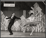 Gene Rayburn and Gretchen Wyler in the stage production Bye Bye Birdie