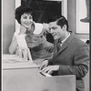 Elaine Dunn and Bill Hayes in the 1961 tour of Bye Bye Birdie