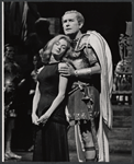 George Voskovec and Carrie Nye in the 1963 American Shakespeare production of Caesar and Cleopatra