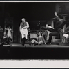Sam Levene [center] and ensemble in the stage production Cafe Crown