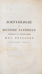 Ichtylogie, ou Histoire naturelle