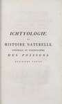 Ichtylogie, ou Histoire naturelle