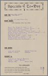 Restaurant name and/or location not given