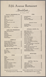 Fifth Avenue Restaurant
