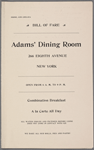 Adams' Dining Room