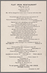 Flatiron Restaurant