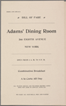 Adams' Dining Room