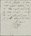 Autograph letter signed to Lord Byron, 4 January 1820