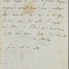 Autograph letter signed to Lord Byron, 5 - 11 January 1820