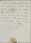 Autograph letter signed to Lord Byron, 5 - 11 January 1820