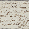 Autograph letter signed to Lord Byron, Mid-January - 31 January 1820