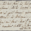 Autograph letter signed to Lord Byron, Mid-January - 31 January 1820